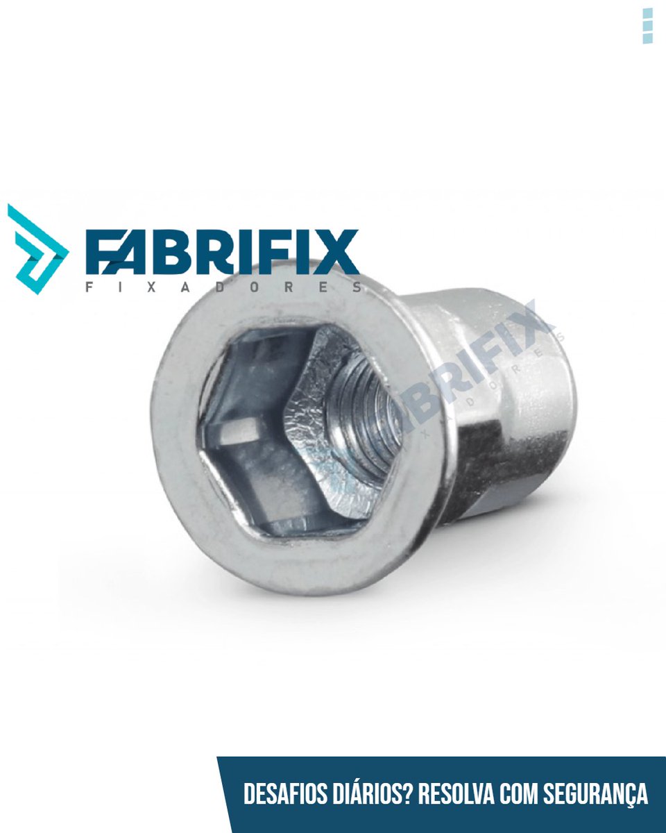 FABRIFIX1's tweet photo. Enfrentar desafios diários na montagem e fixação pode ser complicado. A qualidade dos componentes é essencial para garantir a segurança e a eficiência no trabalho. 

Conheça o REBITE ROSCADO MEIO SEXTAVADO CABEÇA PLANA, ideal para atender suas necessidades com precisão. https://t.co/ymBInNtwUr