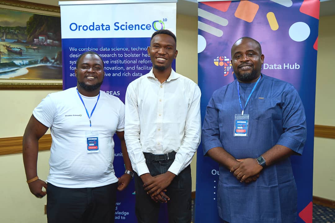 Orodata's tweet photo. Team Neural Mind takes 3rd place!
Celebrating their innovation at the Orodata Science x @Africa_DataHub Healthcare Innovation Challenge, driving better primary healthcare in Africa.
#OrodataScience #AfricaDataHub #PHCHackathon #HealthTech #Innovation #DataForGood #Nigeria https://t.co/1jY69CDDFi