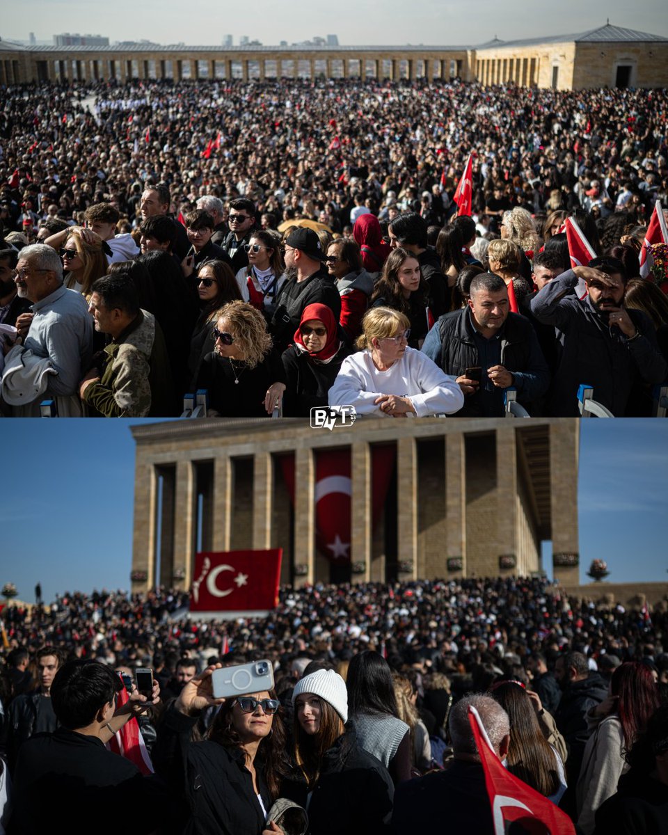 10 Kasım’da Anıtkabir’i 1 milyon 219 bin 148 kişi ziyaret etti.

— Bu rakam, tarihteki en yüksek 10 Kasım ziyaretçi sayısı olarak kayıtlara geçti.