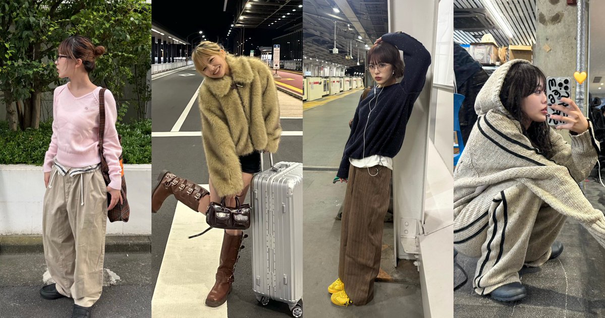 yubn02_'s tweet image. 160cm / 骨格ウェーブ My Outfits✍🏻📖⸝⋆