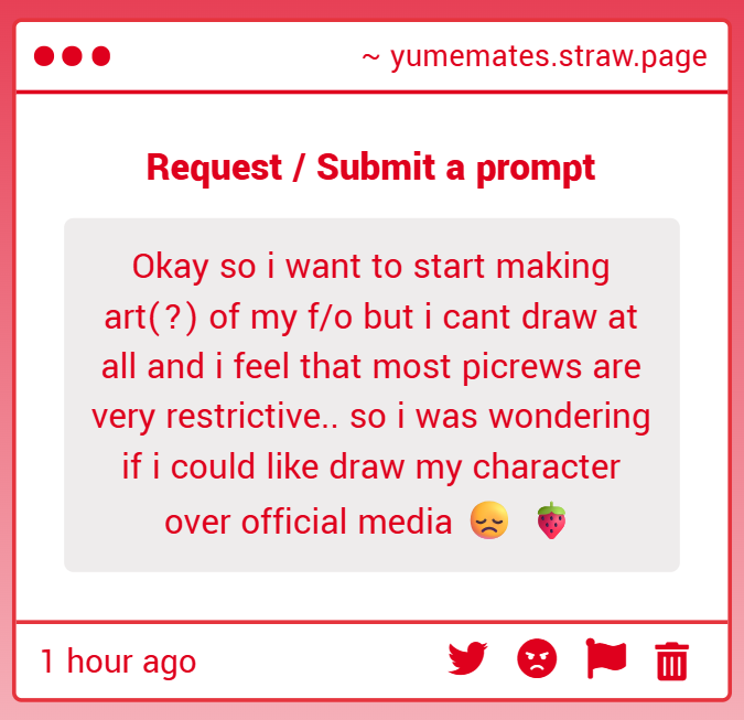 yumemate's tweet photo. 💌 • Yume Mail https://t.co/PfV1EjtmD8