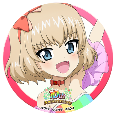 garupan_app's tweet photo. 10周年を記念して10周年記念生徒のアイコン4種類を皆様にプレゼントいたします！
第2弾は『麻子』『アンチョビ』『カチューシャ』『愛里寿』です！
ぜひお使いください♪

#garupan_app https://t.co/VmuOla3BY5