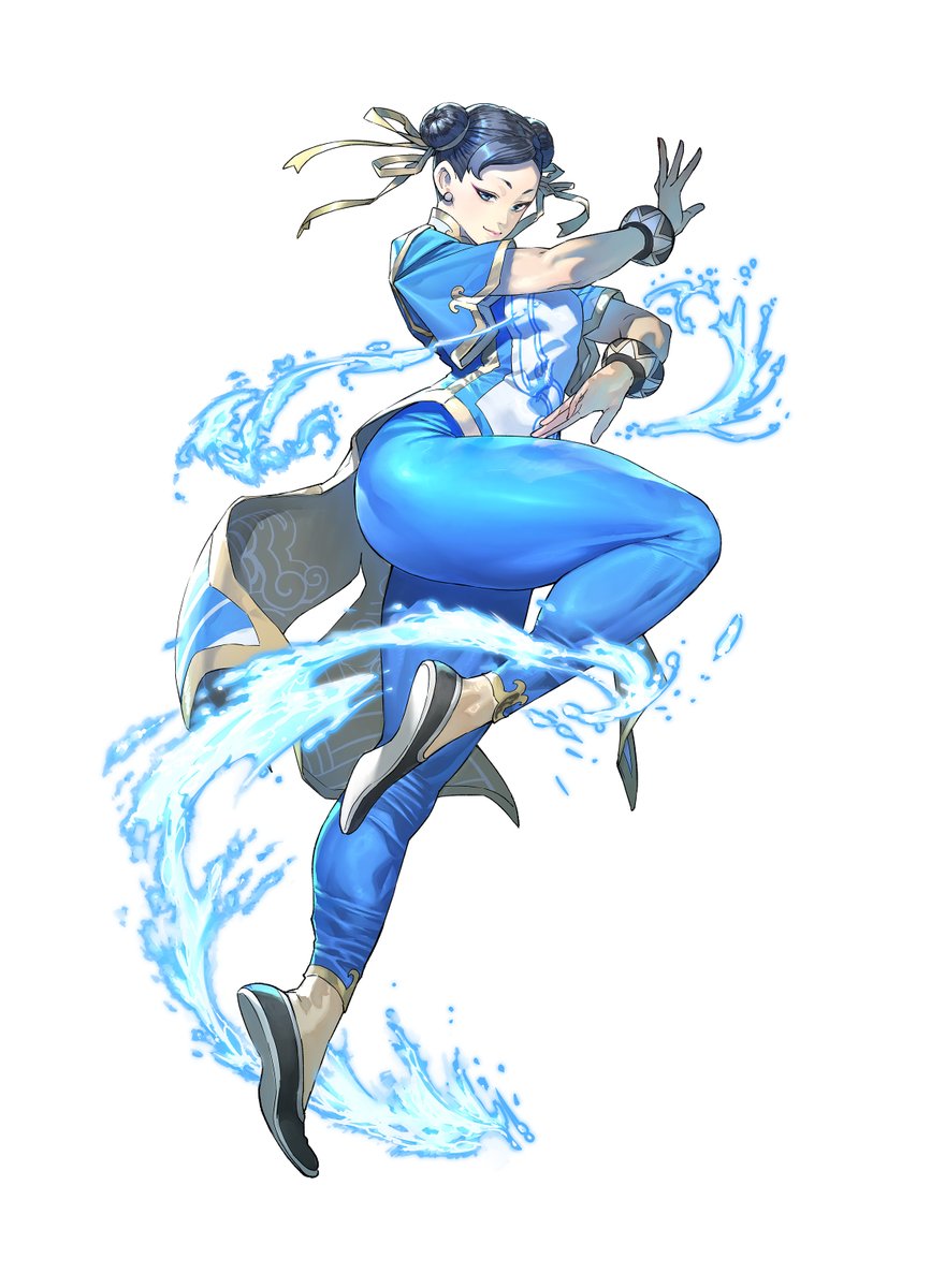 SNKAofficial's tweet photo. 🎨 Chun-Li Commemorative Illustration! 🎨
Here's a special illustration from Kyoutarou Azuma! 🌟

In the swirling pool of ambition that is South Town, a new legend begins...
 
#CotW #CotW_ChunLi https://t.co/0KR2T6FAOk