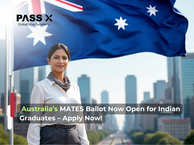 PassXglobal's tweet image. MATES is part of the Temporary Work (International Relations) visa (subclass 403). It allows skilled Indian graduates and early-career professionals to gain valuable work experience in Australia without employer sponsorship.

#MATESProgram #AustraliaWorkVisa #StudyInAustralia