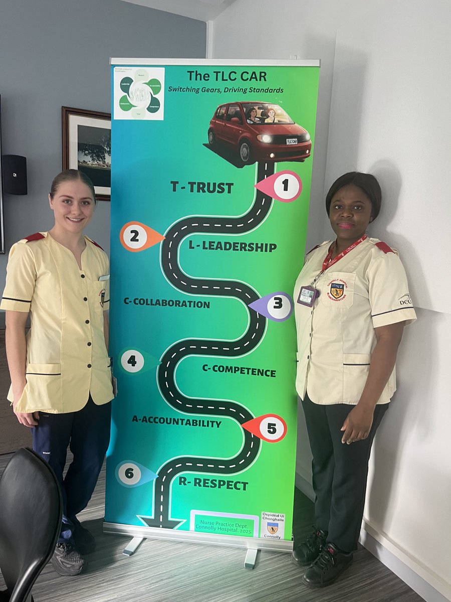 lally_angela's tweet image. The Code of Conduct is at the centre of everything we do ⁦@ConnollyNursing⁩. Y4 Std.N’s Maureen &amp;amp; Samantha preparing for their 2026 Internship Journey in the CHB TLC CAR #Trust #Leadership #Collaboration #Competence #Accountability #Respect ⁦@NMBI_ie⁩ ⁦