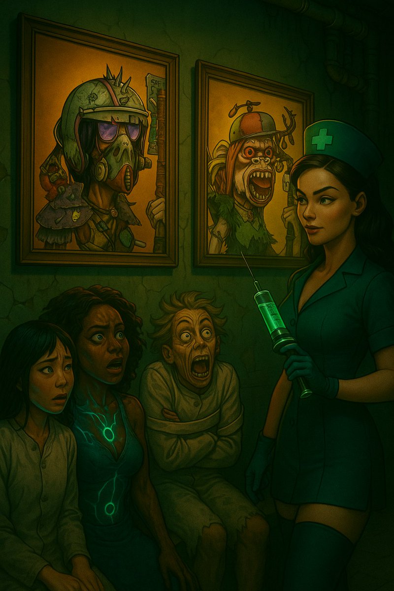 💉GM Patients! 
👩‍⚕️Today, We want you to reply to this tweet with your version of our Nurses, it can be Nurse Hot Lips, Vitalis, or any other.

GO!👇