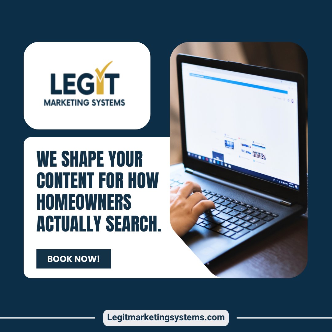 LegitMSystems's tweet image. We shape your content for how homeowners actually search.

✅ High-intent local phrases
✅ Consistent listings + backlinks
✅ Active Google Business Profile

Be the garage service AI trusts to recommend 👇

🔗 legitmarketingsystems.com/ai-visibility-…

#LocalSEO #AIOptimization #AuthorityBuilding