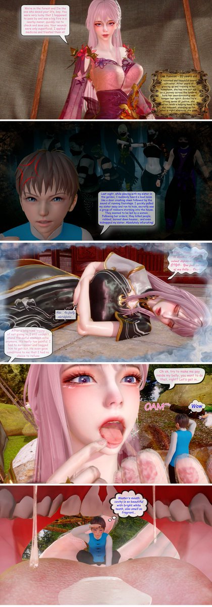 darusa37's tweet photo. A Little Boy's Revenge 3D - Arc 1 - P1 - Preview | Mareta #pixiv #stomachache #vore #beauty #bellyache #shrink 
https://t.co/VjQlnn9IJx https://t.co/0qt5vBGkLs
