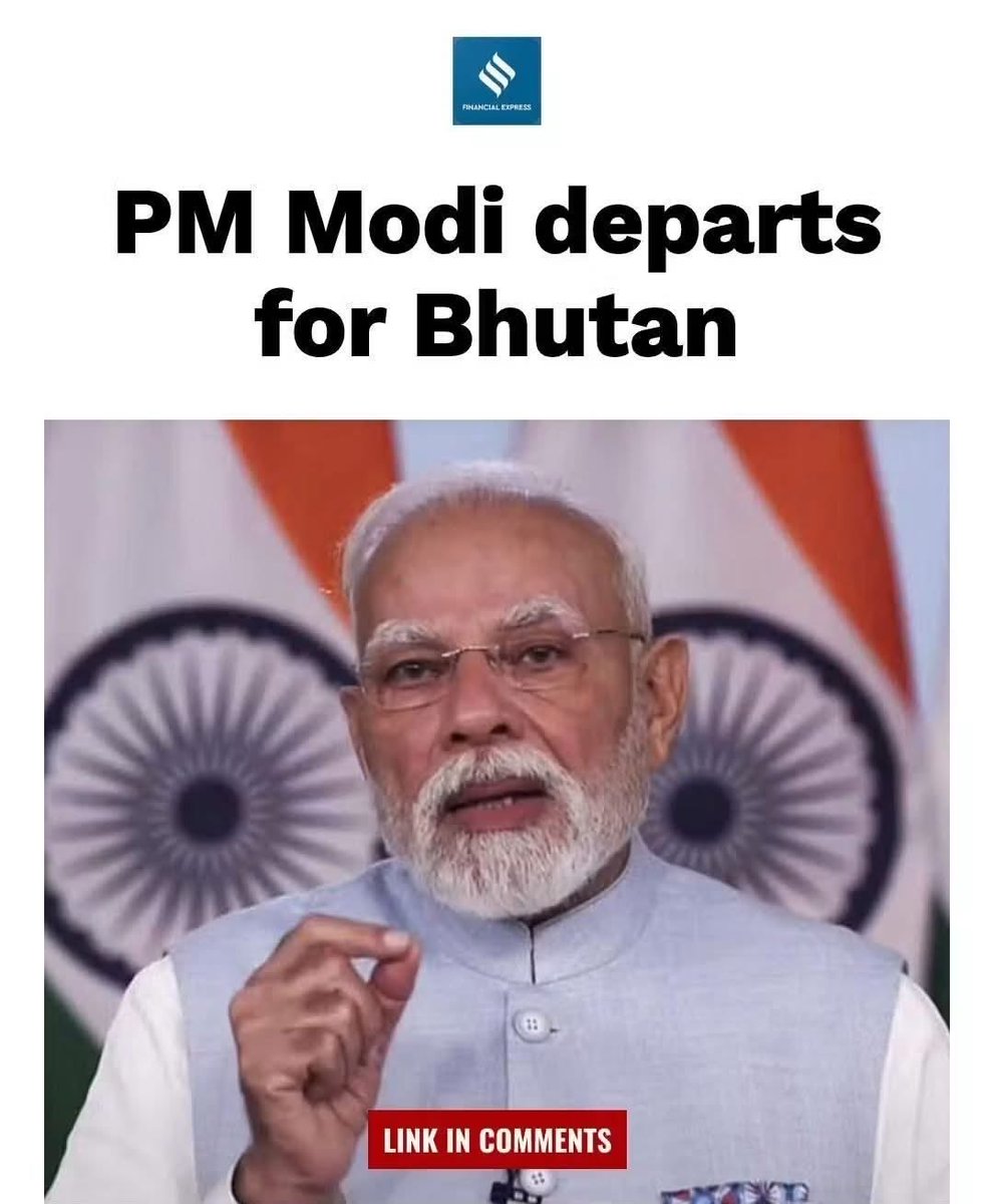 BMSandeepAICC's tweet photo. The Prime Minister flew to Bhutan this morning to celebrate the King’s birthday — while India mourns its dead.
If this doesn’t show how completely disconnected Narendra Modi is from the pain and suffering of the people of India, nothing will.
#InsensitivePM #IndiaMourns #ModiPriorities