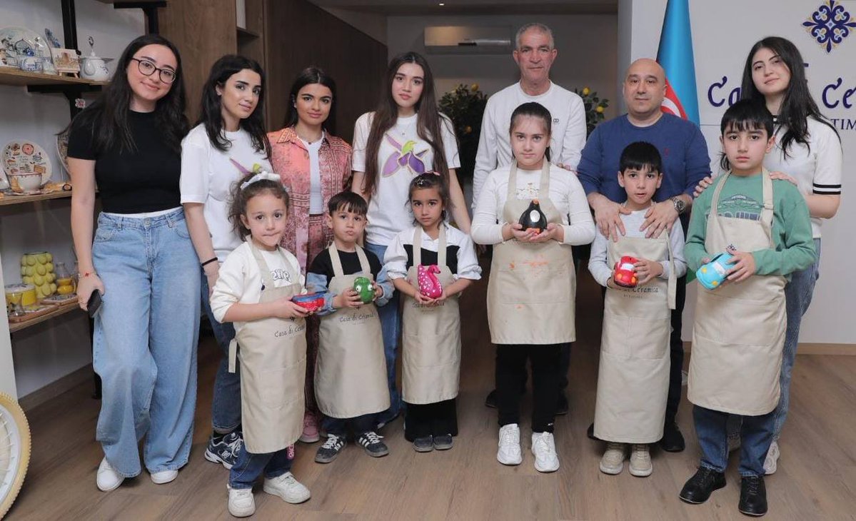 🇦🇿 “8 Noyabr – Zəfər Günü”münasibətilə SOCAR-da çalışan Vətən müharibəsi iştirakçılarının 7–9 yaşlı övladları üçün 8–9 noyabr tarixlərində maraqlı “master-class” təşkil olunub.🎨

#ZəfərGünü