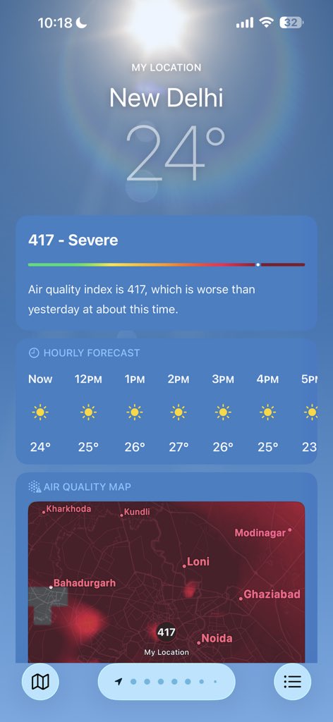 Update: For people like me coming from Europe to Delhi, the high AQI, smog and air pollution is a completely new dimension unlocked for us, almost like a touristy experience.