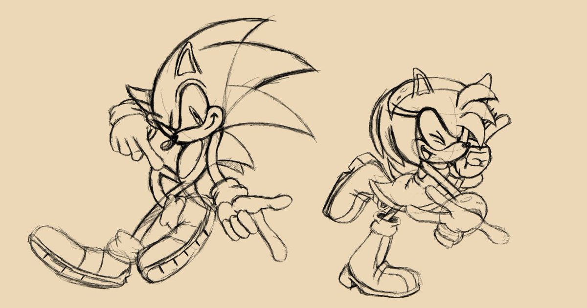 I like when sketches are rough but also ''''clean''''