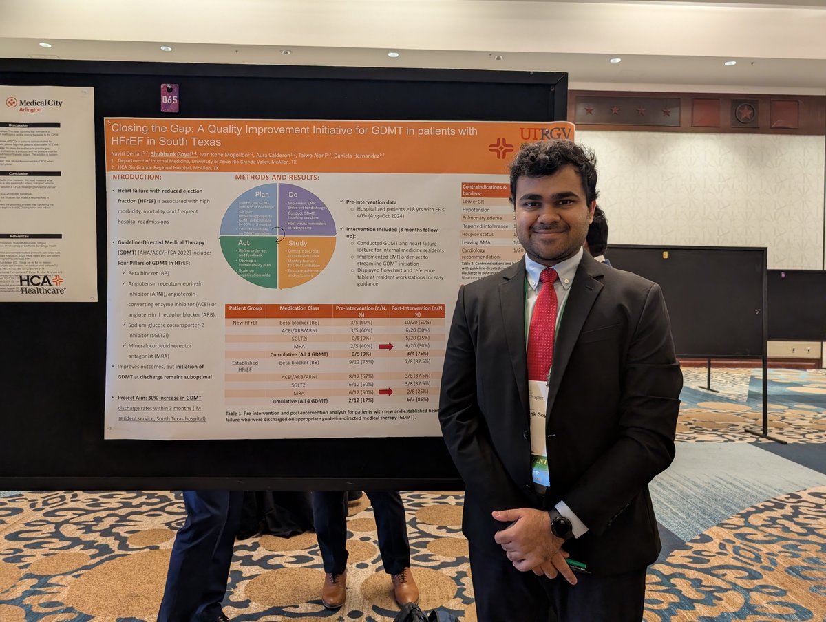 goyal_shubhank's tweet photo. #TXACP
From DD to QI Poster and working with our medical students, it's a reminder why we all love Internal Medicine: the mystery, the fun, the people and advancements in medicine. 
We learn, embrace and grow! 🤗
#IMresident #internalmedicine #med https://t.co/rxN2Y9LgHk