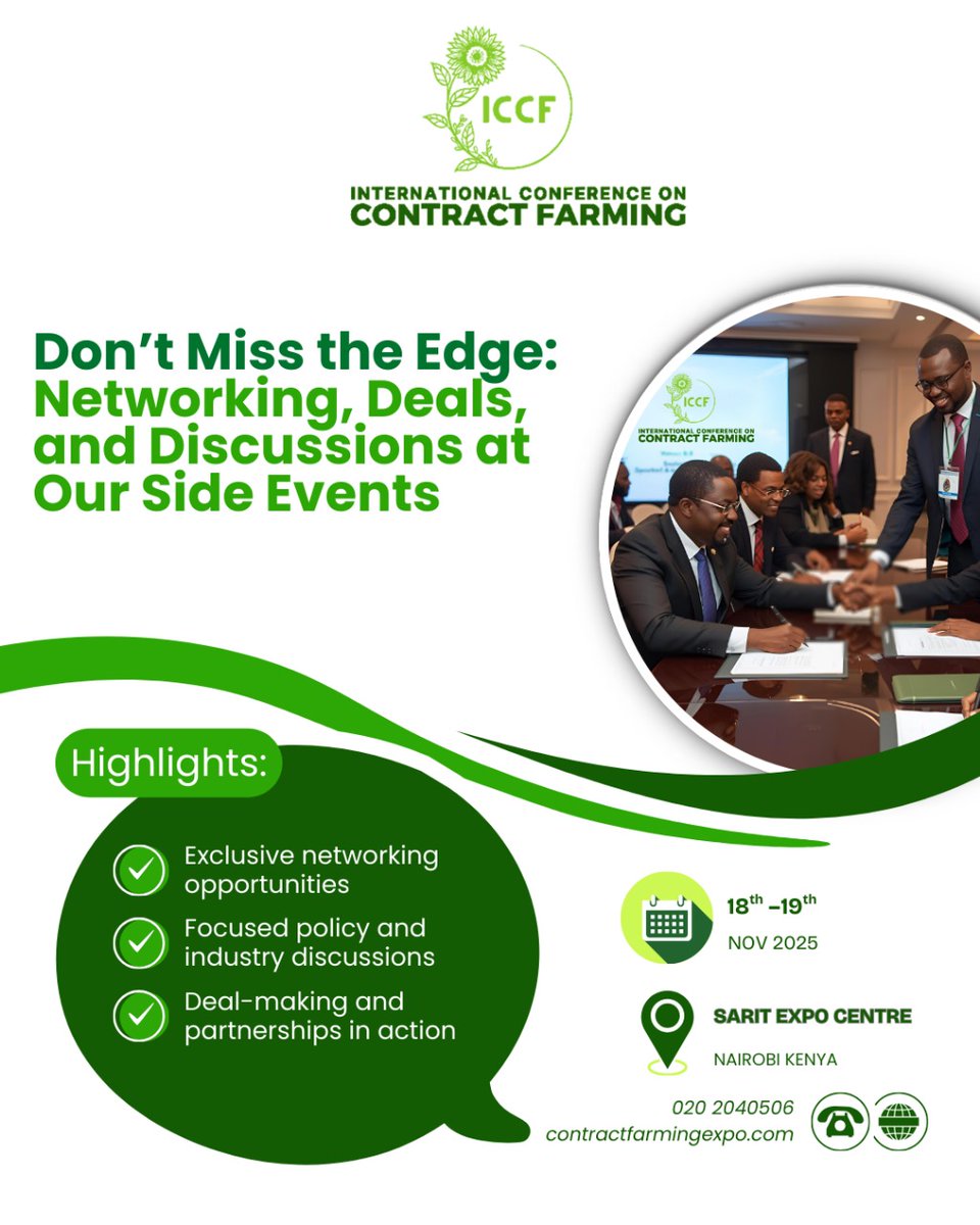 International on Contract Farming Conference tweet media