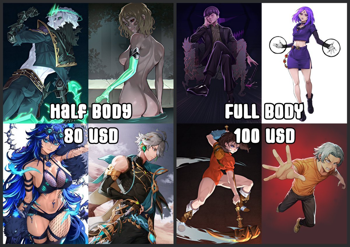 Rodrigo Sanni / Commissions Open tweet media