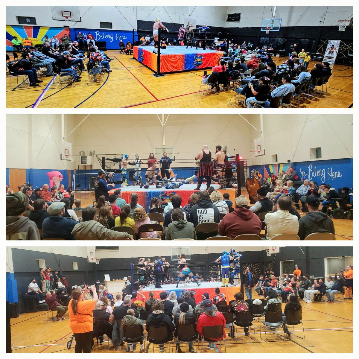 Successful night for Fantastic League of Wrestling our first time in Valparaiso, Indiana. Raising money to help feed families in need with the 500 Turkeys Organization. 

flowrestling.net 

#prowrestling #Wrestling #luchalibre