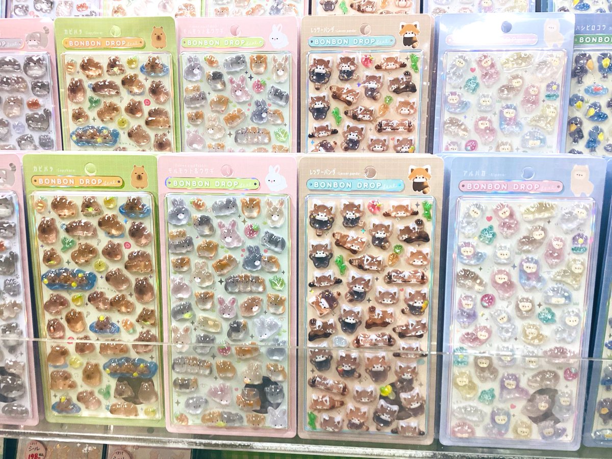 新発売】大人気♡ぷっくり立体シール『ボンボンドロップシール 