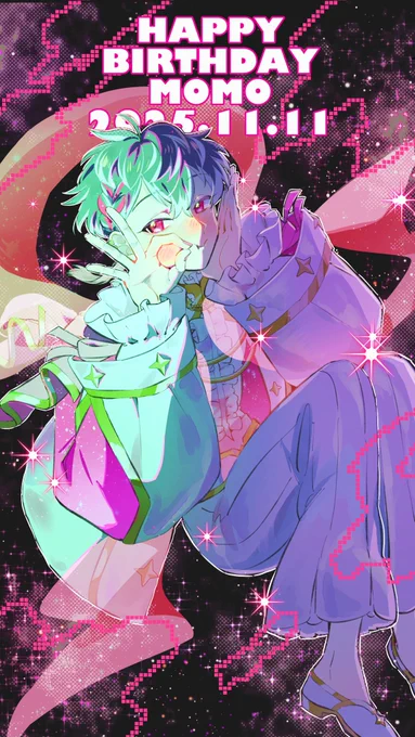 誕生日おめでとうモモ🎉🎊🎂💕 