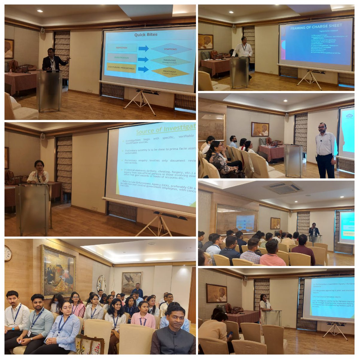 GIC Re conducted a Capacity Building Programme on 29.10.2025 under VigilanceAwarenessWeek 2025, covering CTE type of intensive Examination, investigation &amp; chargesheet framing. Inaugurated by ED &amp; CMD (Addl. Charge) Mr. Hitesh Joshi.
and  57 employees participated.

<a href="/CVCIndia/">CVC, Govt. of India</a>