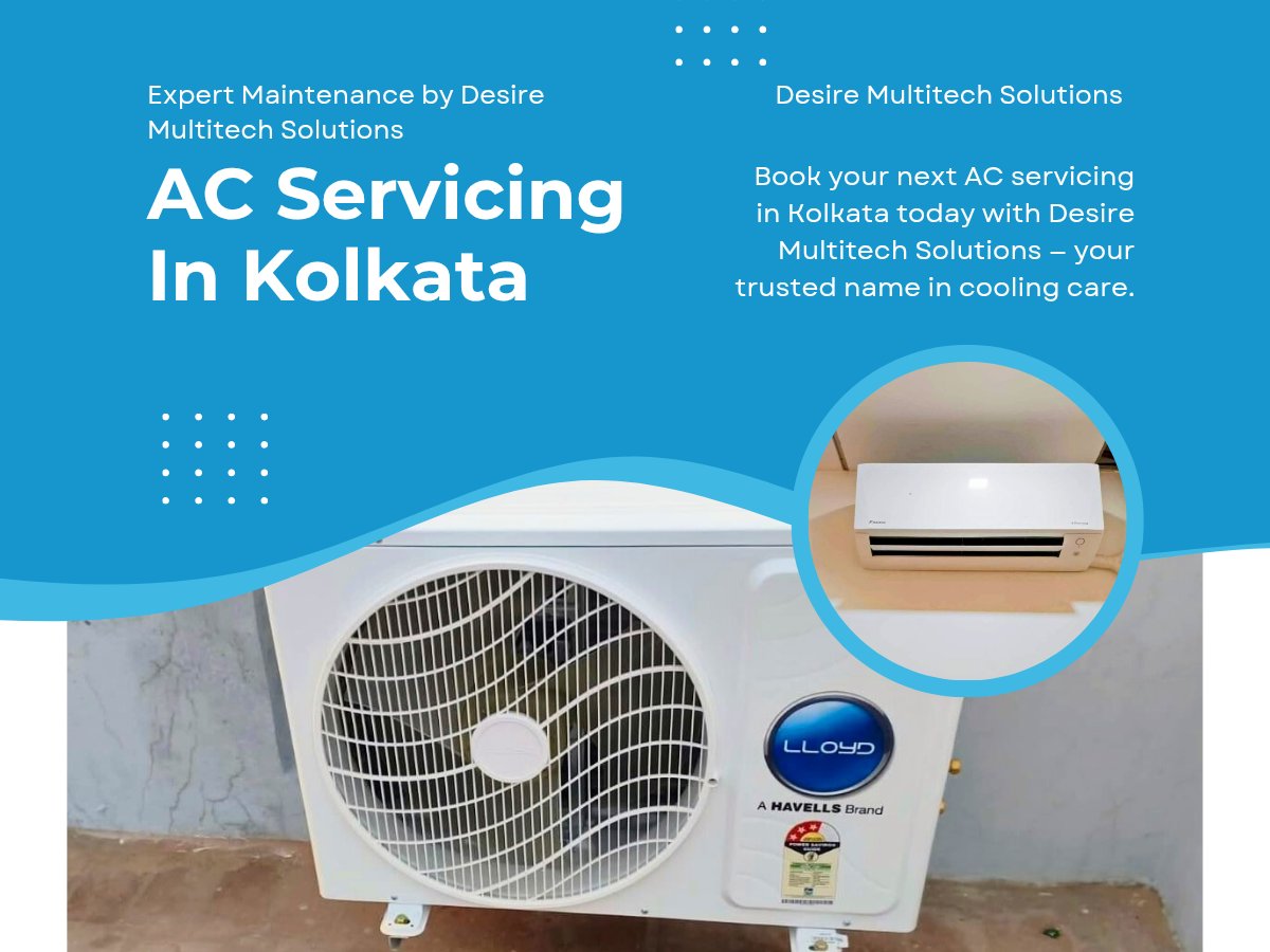desiremultitech's tweet image. Looking for expert AC servicing in Kolkata? 🌬️
At Desire Multitech Solutions, we offer professional maintenance, filter cleaning, and performance checks to keep your AC running smoothly. Trusted by Topsia residents for fast, reliable service.

#ACServicing #ACService #Kolkata #AC