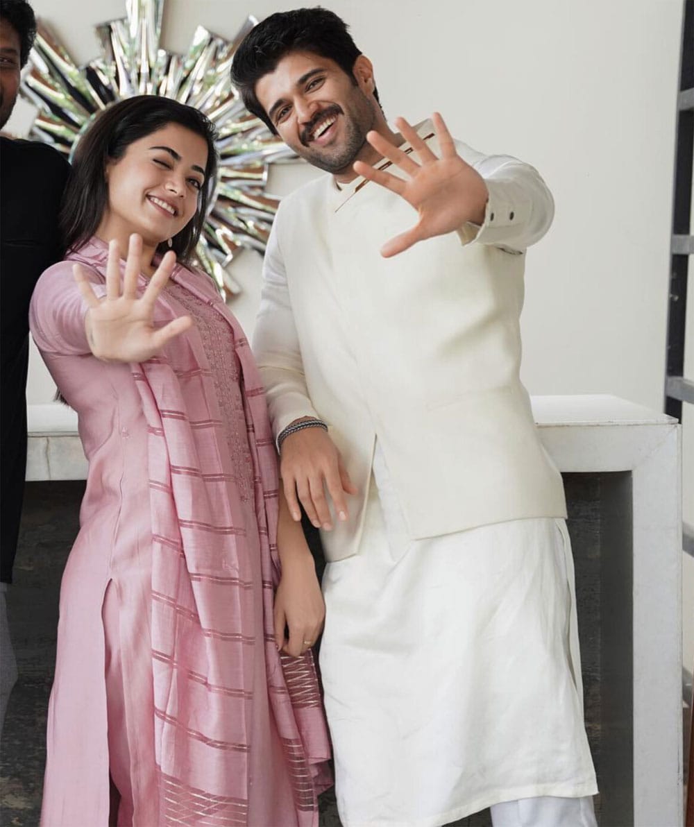 #VijayDeverakonda will attend the Success Meet of #TheGirlfriend Tomorrow.
#Rashmikamandanna