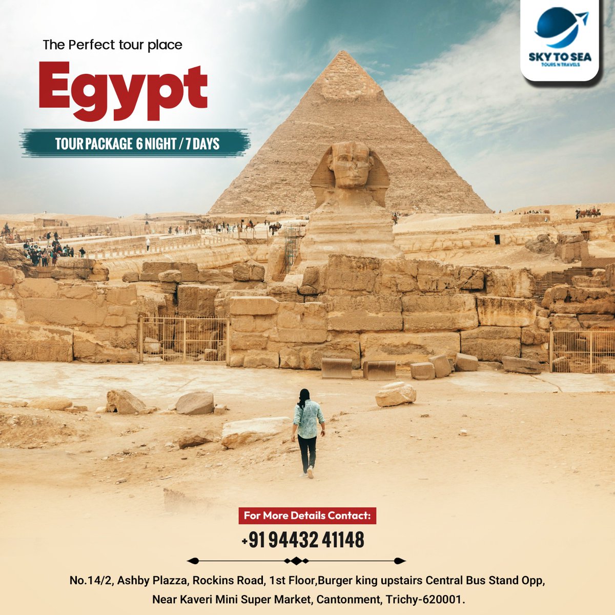 TSkytosea's tweet photo. Embrace the beauty of Egypt's natural landscapes.
Embrace the Majesty of the Pyramids !!

For booking call us on: +91-9443241148..
Visit https://t.co/oxzvq04OET https://t.co/M8Ps3ZhWmN