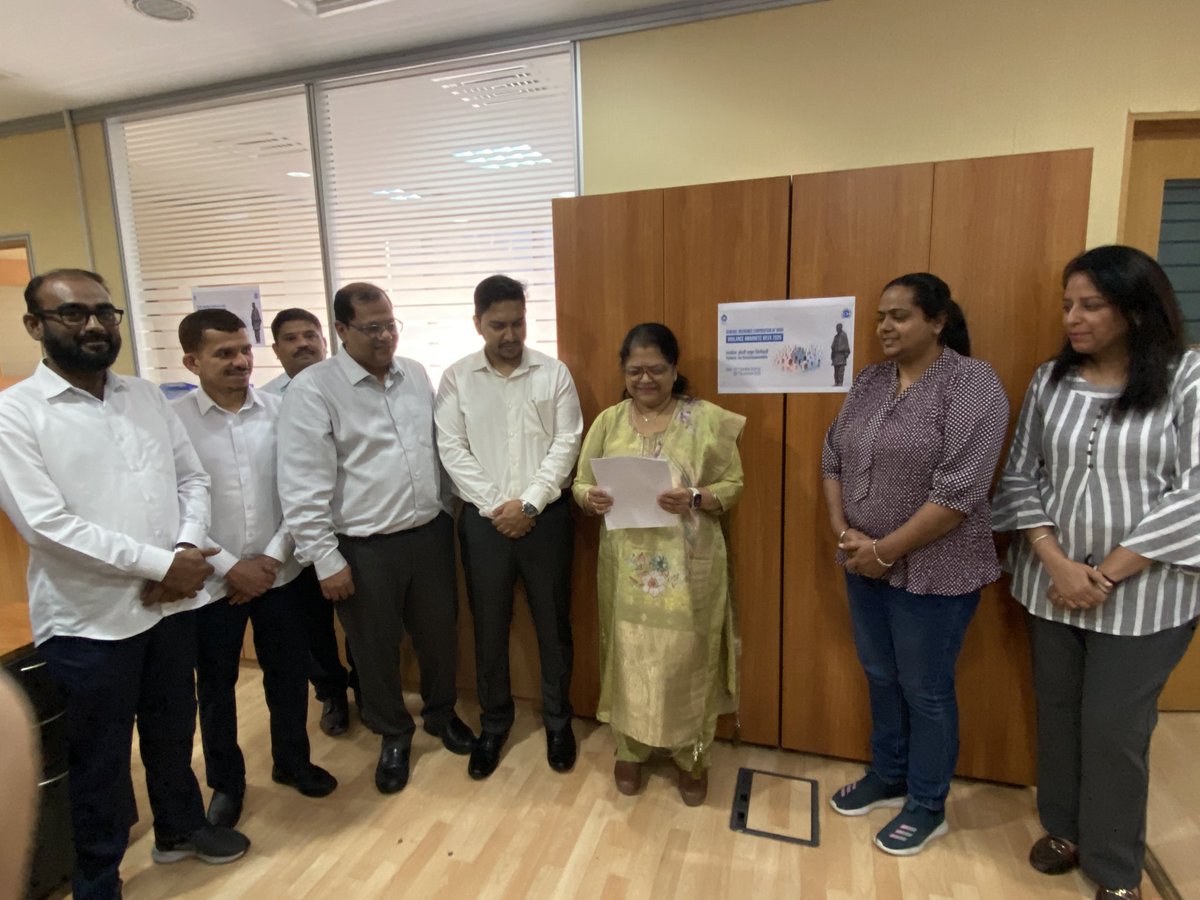 🕊️ Vigilance Awareness Week 2025 🕊️

All employees of GIC Re across offices in India and abroad, including our subsidiaries, took the Integrity Pledge at 11:30 a.m. on 27th October 2025. ✨

<a href="/CVCIndia/">CVC, Govt. of India</a>