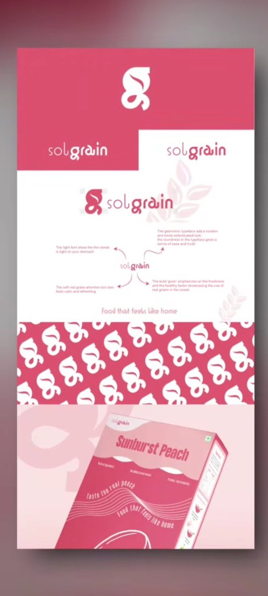 dhhrm6's tweet image. As a designer, Solgrain started with one question — how do I turn a simple cereal into a world with scale, mood, and story?

#Solgrain #DesignerThoughts #DesignProcess #branding #logo #GraphicDesigner