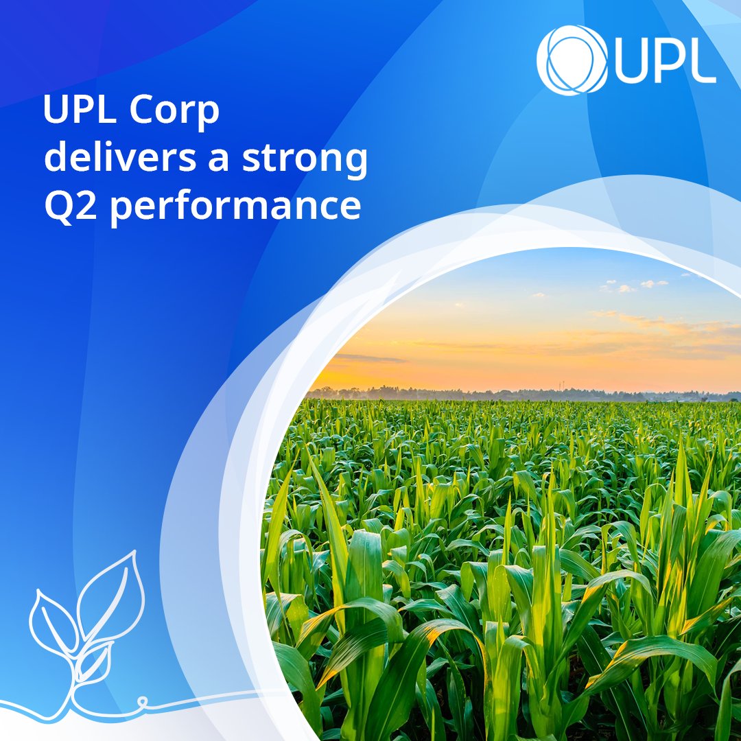 UPL Corp delivered a strong Q2FY26 performance — revenue up 12% YoY to ₹8,625 cr &amp; EBITDA up 69% to ₹1,260 cr, driven by higher volumes, cost efficiency, and innovation-led growth. Margin expansion was supported by strong performance in the Americas.
bit.ly/3JD9Fwp