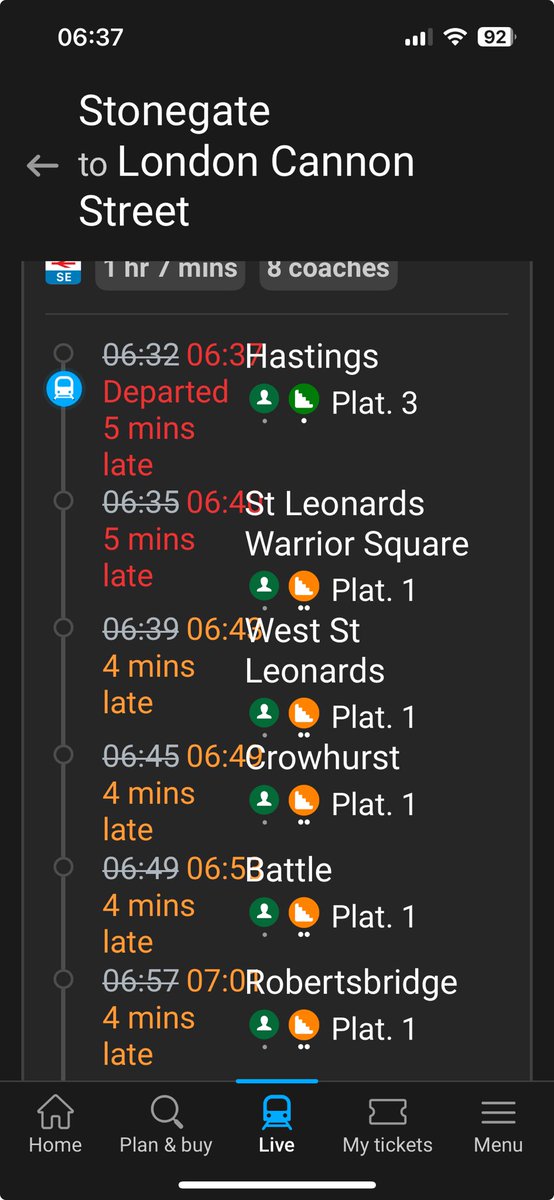 topcatwm's tweet image. ⁦@Se_Railway⁩ all that work on the Hastings line to make it more robust going well then? Same old story for the misery line