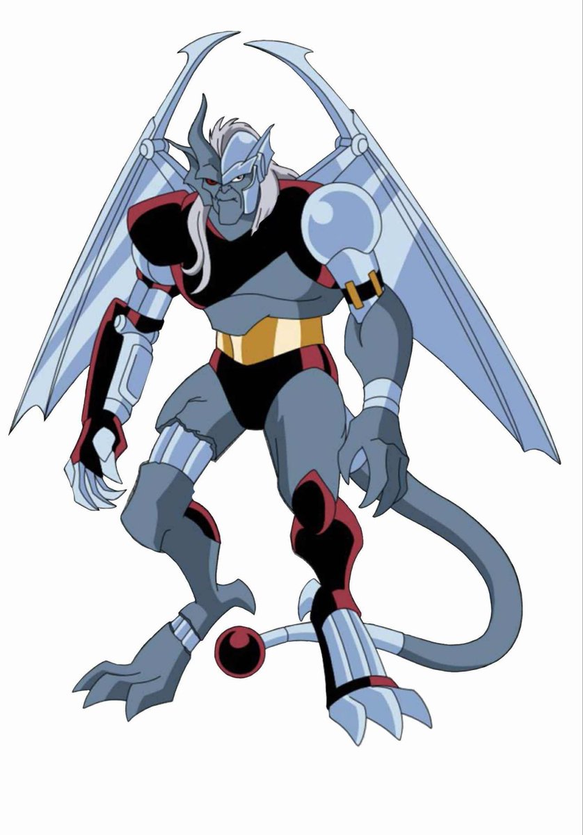 megamike75's tweet photo. I was listening to the @FromEyrie #gargoyles podcast discussing the episode “Reawakening” and “Legion”. @Greg_Weisman, was this how you intended Coldstone to look, with characteristics from Iago and Desdemona? https://t.co/LcOG5MkMW7