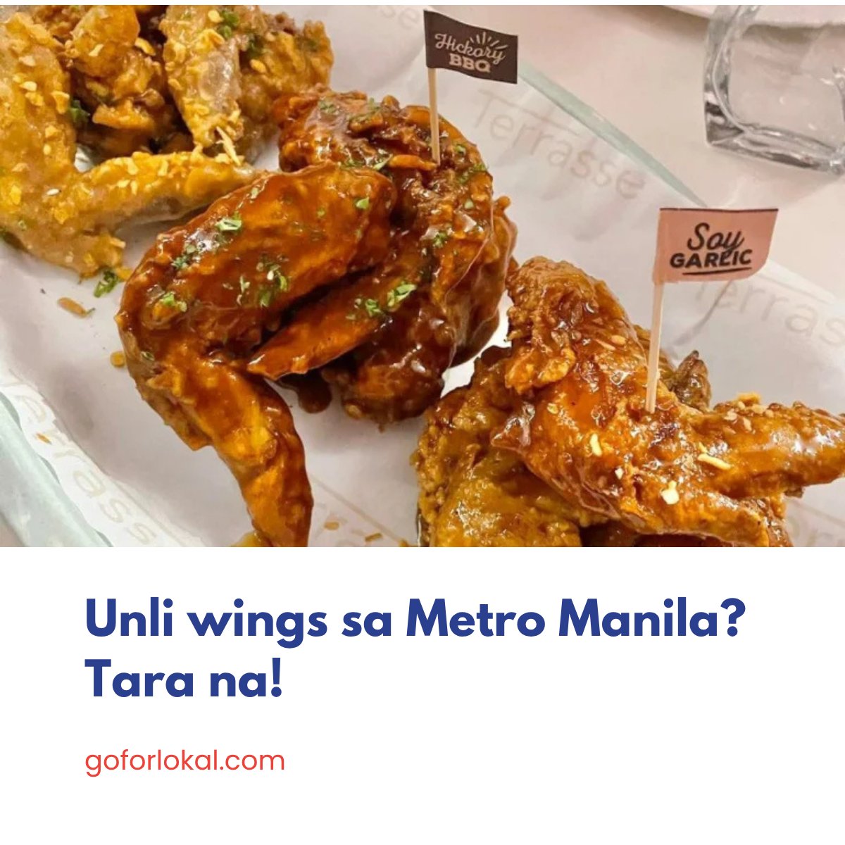 go4lokal's tweet image. goforlokal.com/food/unli-wing…

👉Visit goforlokal.com for all things Pinoy &amp;amp; the Philippines!

#UnliWingsPh #ManilaEats #FoodiePh #WingLovers #FoodTripMNL #BudgetEatsPh #GoForLokal #SupportLocal #LocalPh #Philippines