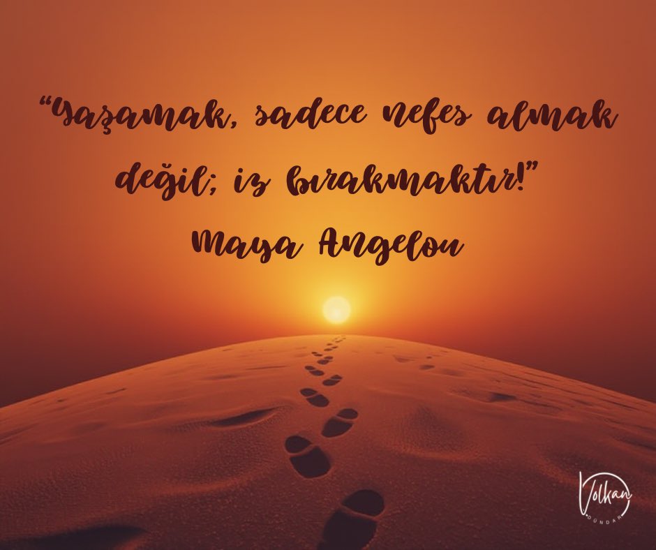 “Yaşamak, sadece nefes almak değil; iz bırakmaktır!” #MayaAngelou

#Günaydın #Salı #Şans🍀 #Umut
#Sağlık🧿#Gelecek #Sonbahar🍂