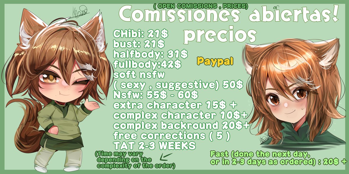 SammDiana1's tweet photo. Actualizacion Prices 
 negociable prices, dm me!  
🎨 Process: I send the final piece, then we make corrections. Changes are OK until the end!
(You can ask for WIPs, though it's not my usual method).
 Commercial Use: +$5 extra. https://t.co/4aKaWS9JU0