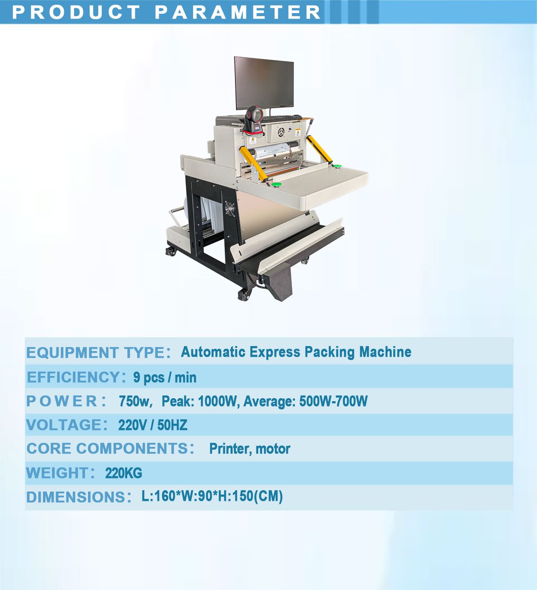 guochangzhou1's tweet image. Automatic express packaging machine | Intelligent express bagging and packaging equipment | Customized automatic logistics packaging machine

#ExpressPackingMachine #AutomaticPackingMachine  #IntelligentPackagingEquipment #AutomatedProductionLine
gst-automaticequipment.com/Products/1292.…