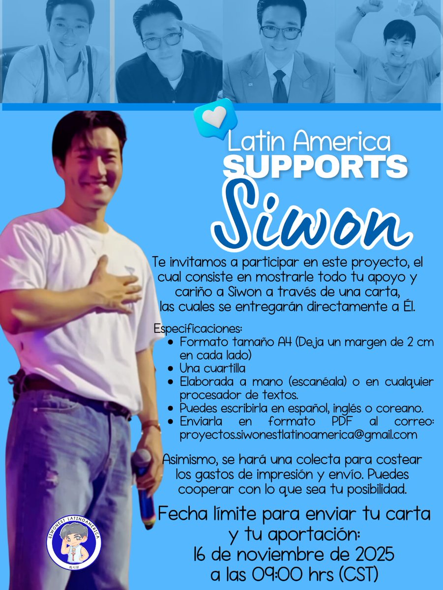 OsakiNorma's tweet photo. We love you @siwonchoi 
#MEXICO_AlwaysWithSIWON #LatinAmericaSupportsSIWON https://t.co/Zl4YDOS9nm