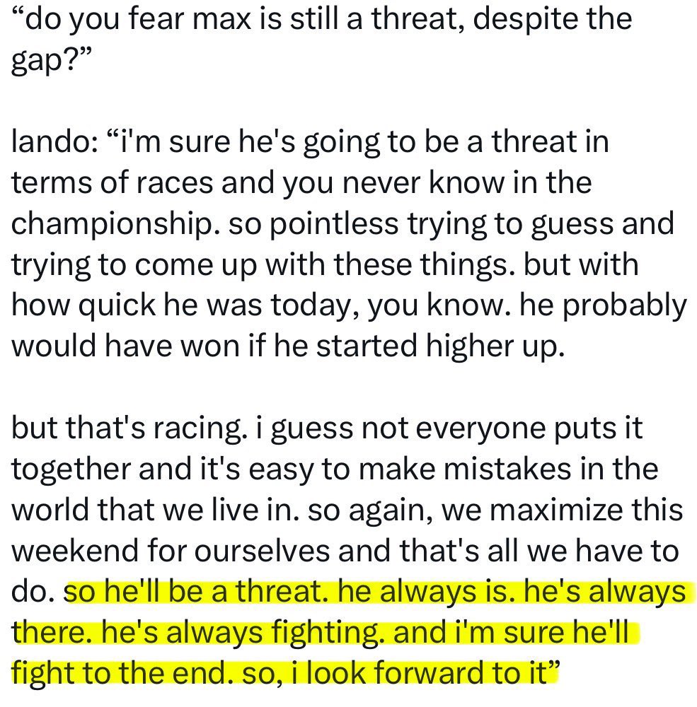 ztal3k's tweet photo. @verstappenews Anyway, here’s the full quote for y’all to see the real thing https://t.co/Mwh0crLXqi