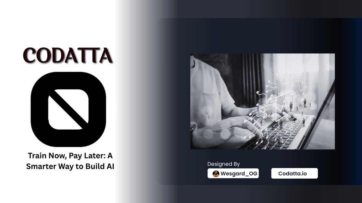 Wesgard_OG's tweet image. Train Now, Pay Later: A Smarter Way to Build AI

@codatta_io supports modern models of data usage that match real business needs: pay-as-you-train, Train-Now-Pay-Later, and performance-linked pay-on-results.

This means builders can access high-quality, lineage-verified #datasets…