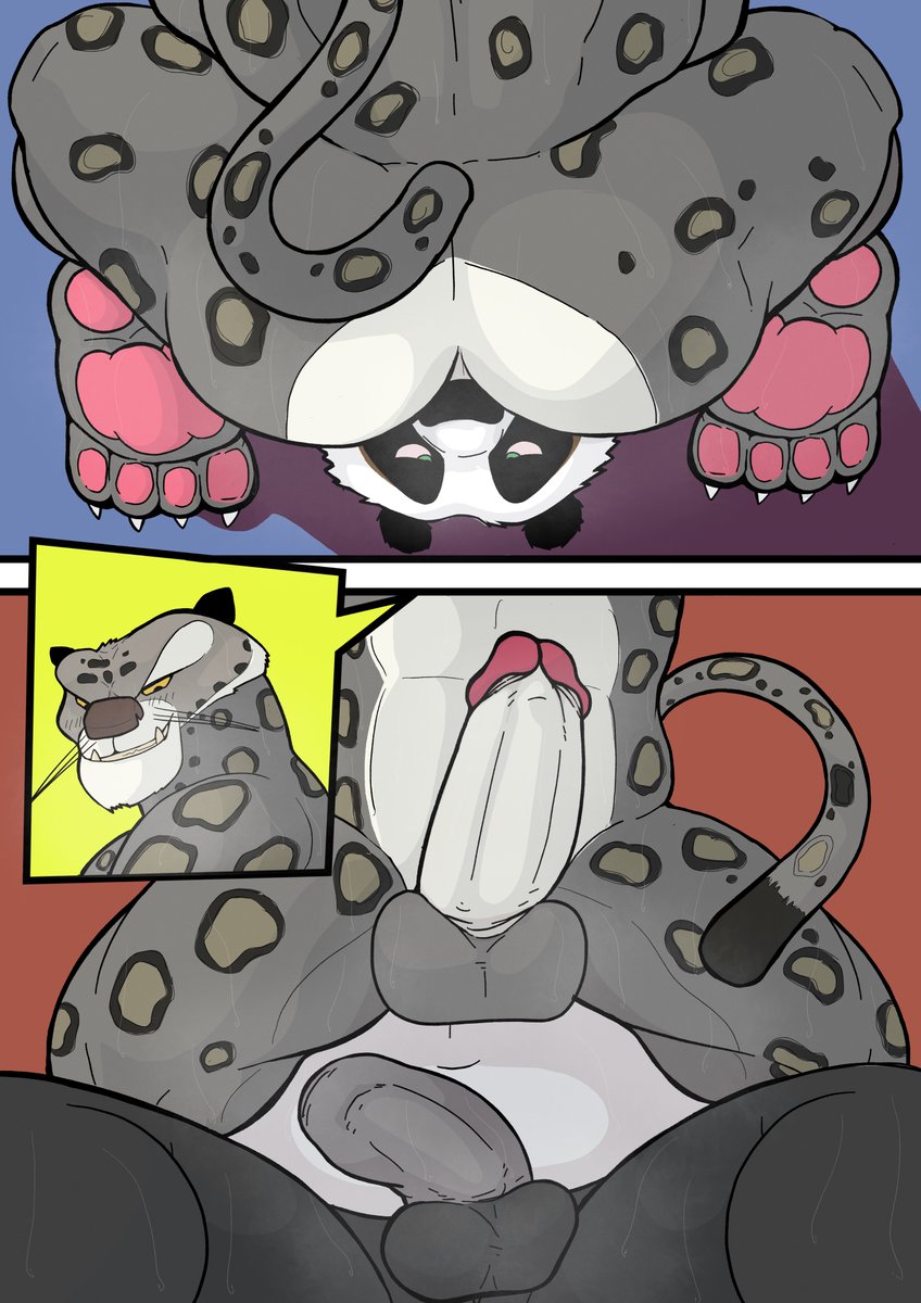 Accidents happen  🐼🐯

#bara #furry #NSFW 

This art is a commission thnks 4 support me!!