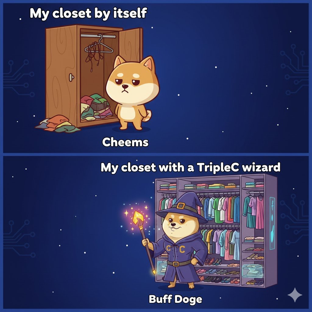 Unleash your wildest fashion dreams with AI styling wizards! 🧙‍♀️

TripleC connects human flair to neural networks for outfits that dazzle and inspire. 

Style the future, one bold look at a time—who's ready to strut? #AIFashionRevolution #TripleCStyle