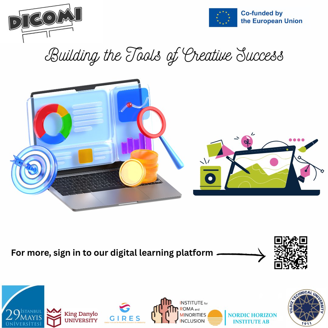 DicomiEUproject's tweet photo. The creative sector is evolving fast, and we want to ensure no one is left behind. The DICOMI Learning Program strengthens digital skills that empower professionals to stay adaptable, employable, and future-ready.

#DigitalUpskilling #CreativeEconomy #futureofwork #dicomiproject https://t.co/5iHPviUXiF