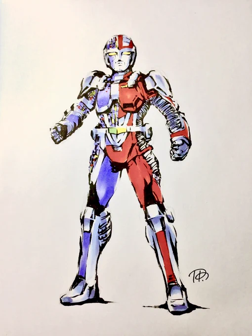 #お前が描いた特撮絵を見せろ