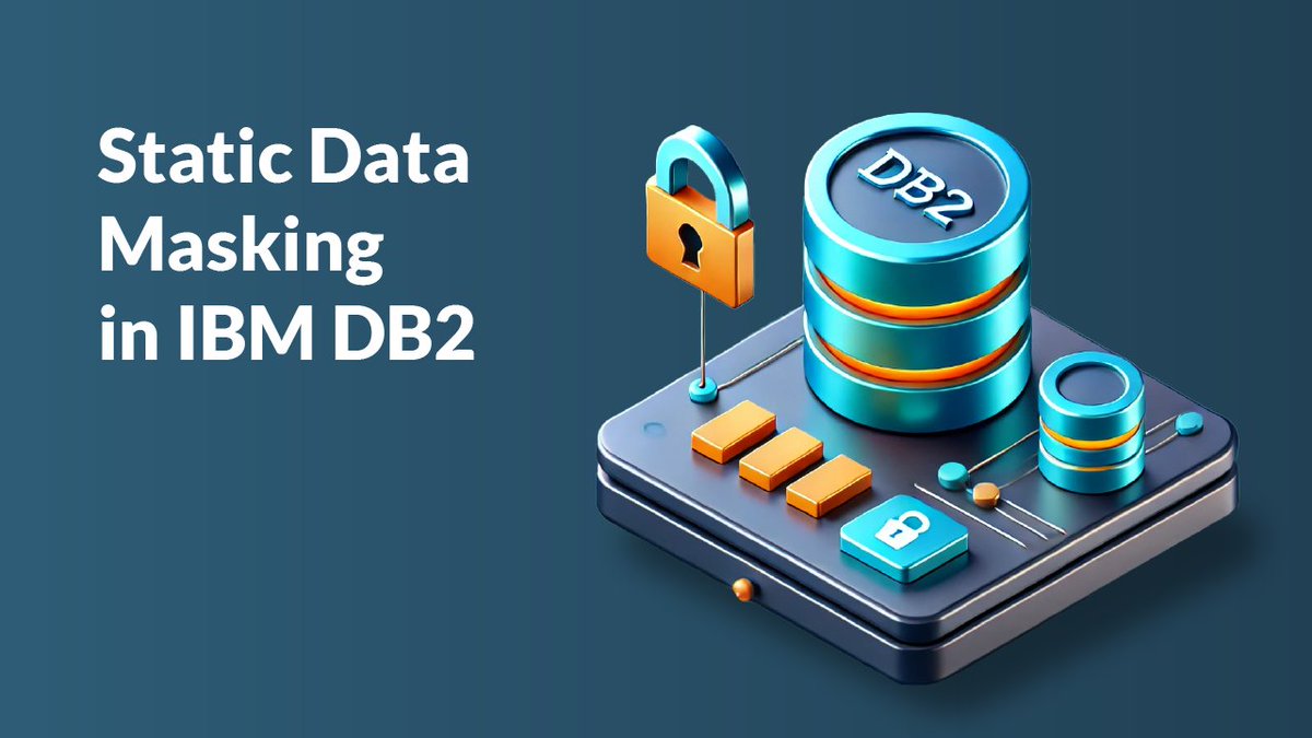 datasunrise's tweet image. Protect sensitive data in IBM Db2 with Static Data Masking. Learn how to create secure copies of production databases for testing and development while ensuring compliance and data privacy.

bit.ly/4nlhS6g

#DataMasking #IBMDb2 #DataSecurity