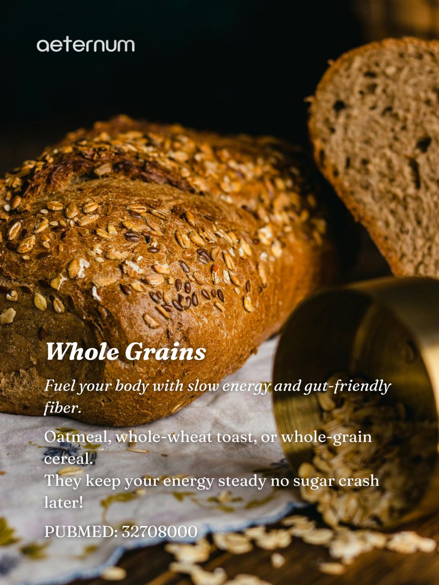 aeternumcompany's tweet image. 🌅 Start your day like a longevity pro 🥗 Protein, fiber, healthy fats &amp;amp; hydration fuel energy, cellular health &amp;amp; wellness. ✨ Follow us &amp;amp; visit our site! #LongevityBreakfast #BiohackingHealth