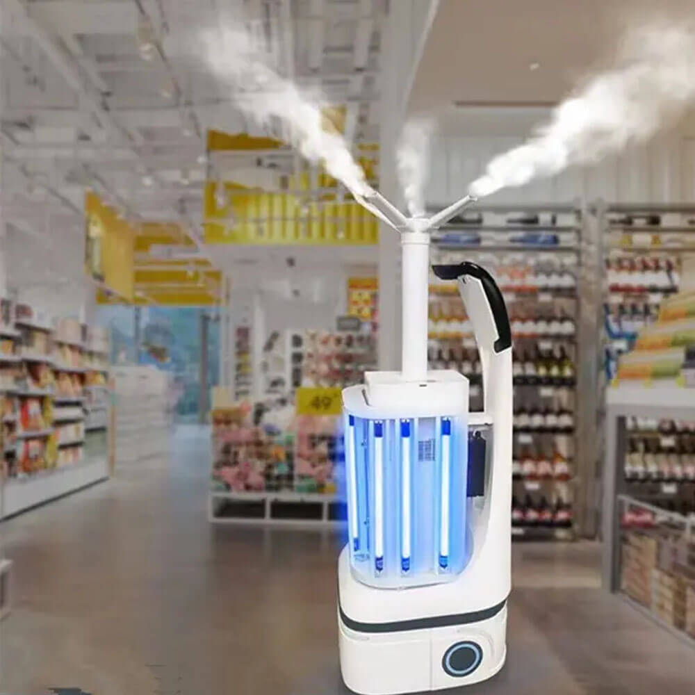 HtlMartOfficial's tweet image. 🚀 Meet the Spray Disinfection Robot — the future of hygiene!
AI-powered navigation, 360° spray coverage &amp;amp; long battery life keep every space spotless and safe.
Product Details: htlmart.com/product/spray-…
👉 htlmart.com
#DisinfectionRobot #AI #SmartCleaning #HTLMart