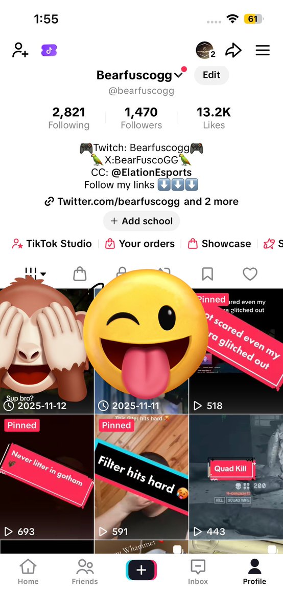 A back to back upload on TikToks? We are on some grind chat! Be on the look out later today and tomorrow!! <a href="/ElationEsports/">Elation</a> #tiktok #clips #today #streamer