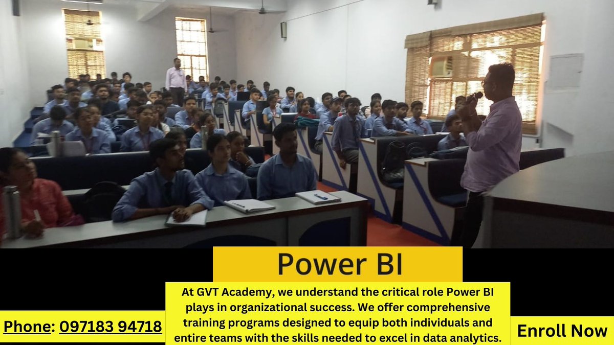 GVTAcademy's tweet image. linkedin.com/posts/gvt-acad…

#PowerBI #PowerBICourse #LearnPowerBI #PowerBITraining #PowerBISkills #PowerBIDashboard #PowerBIStudents #PowerBILearning #GVTAcademyLaxmiNagar #StudentLearning #DataAnalyticsForStudents #CareerReadySkills #FutureSkills #LearnWithGVT #SkillUp2025