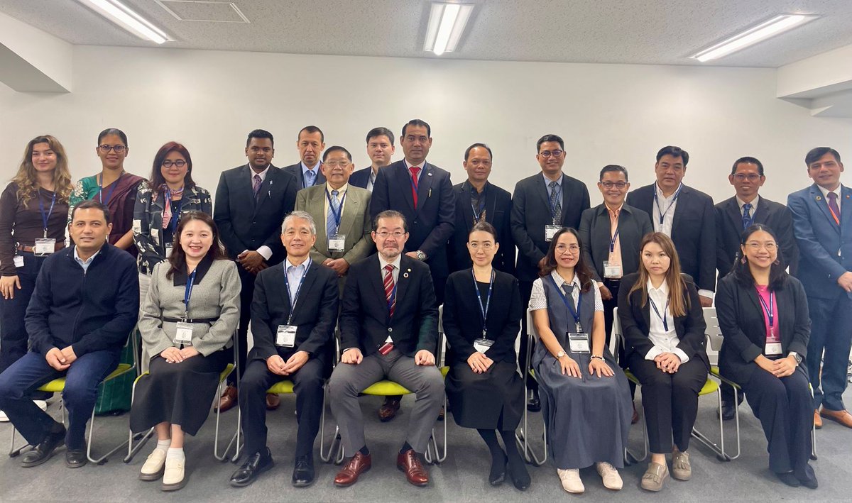 TheAPONews's tweet image. On 10 Nov., 18 participants from 12 APO members and Uzbekistan began a five-day #digitalkaizen training course for SMEs in Tokyo. Hosted by the JPC, the course features hands-on exercises and site visits to explore how #digitaltechnologies can drive data-based #productivity…