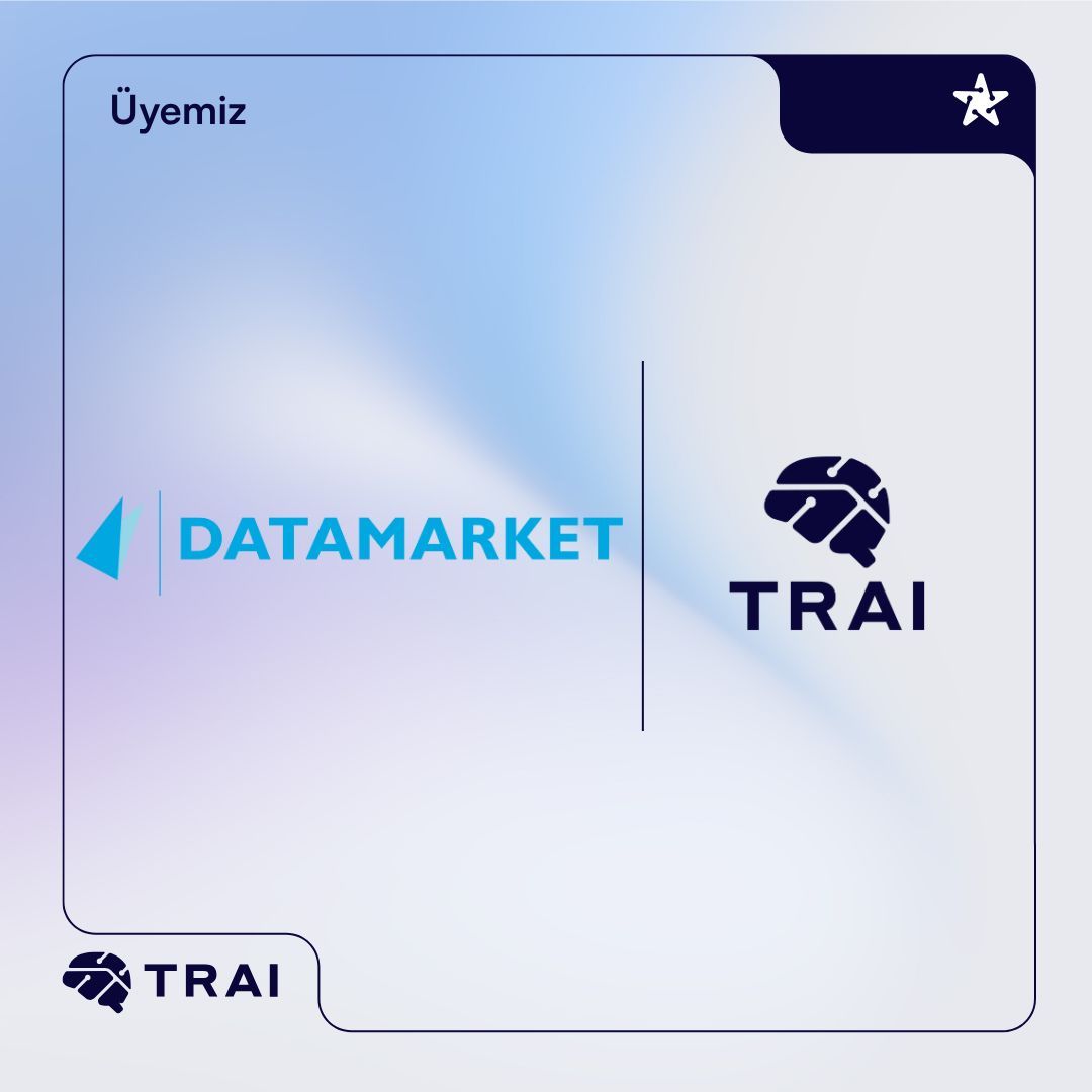 “Bilgi teknolojileri alanında 30 yılı aşkın deneyimiyle müşterilerine uçtan uca çözümler sunan Data Market, Türkiye Yapay Zeka İnisiyatifi destekçileri arasında.
 
Türkiye’deki yapay zeka ekosistemine verdikleri katkılardan dolayı Data Market’e teşekkür ederiz.” 

TRAI Kurumsal