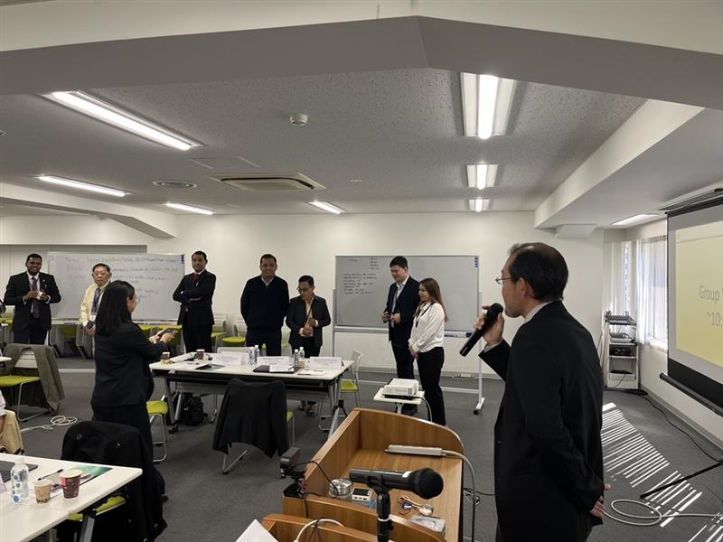 TheAPONews's tweet image. On 10 Nov., 18 participants from 12 APO members and Uzbekistan began a five-day #digitalkaizen training course for SMEs in Tokyo. Hosted by the JPC, the course features hands-on exercises and site visits to explore how #digitaltechnologies can drive data-based #productivity…